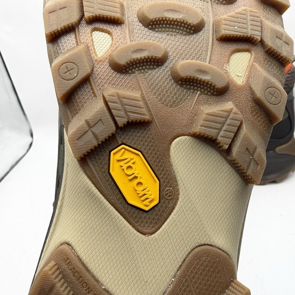 Mens 12 Merrell Moab Speed 2 Leather Waterproof Hi-Top Hiking Boot Olive J037781 - Picture 8 of 12